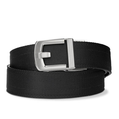 BLACK TACTICAL NYLON GUN BELT 1.5"