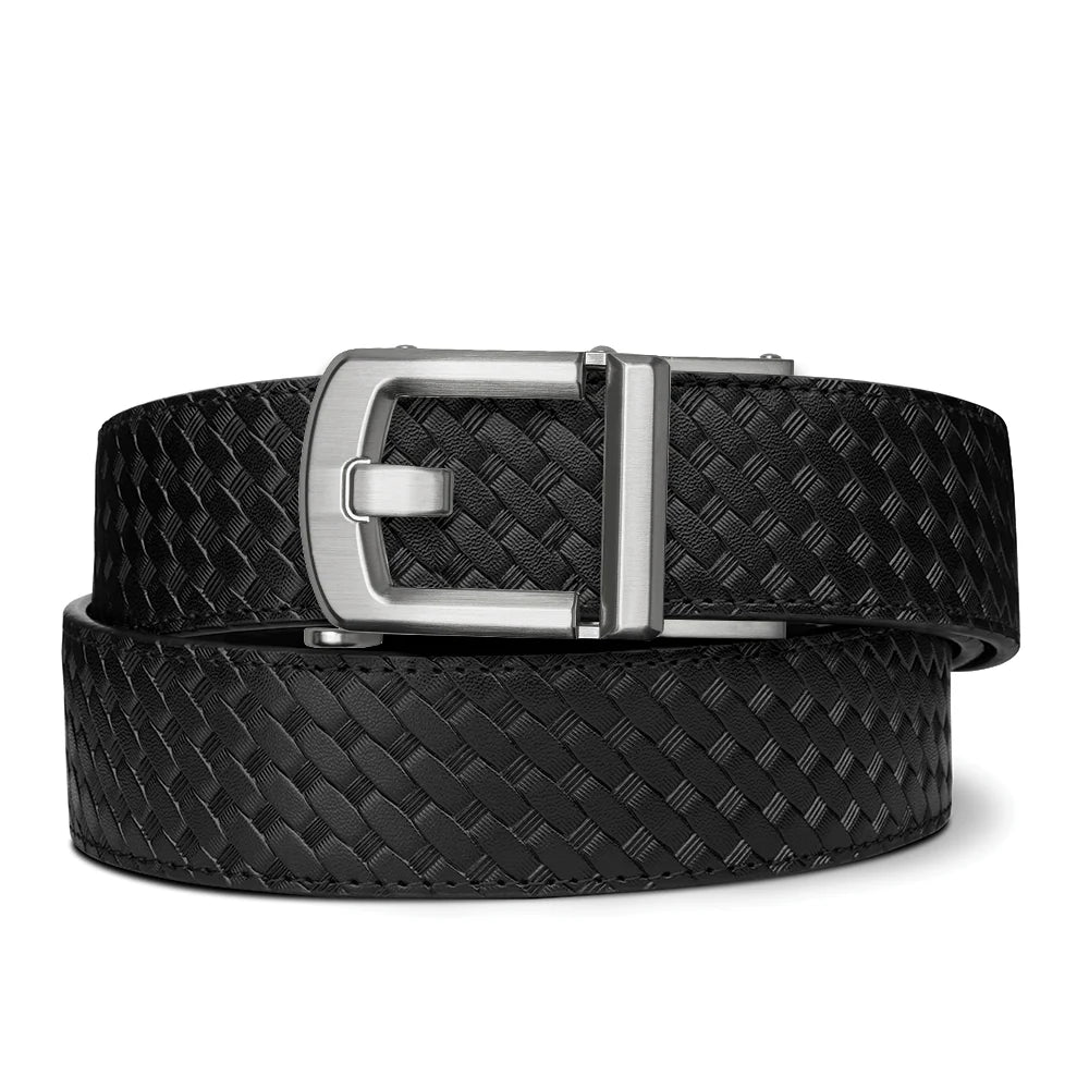 BASKETWEAVE GUN BELT 1.5"