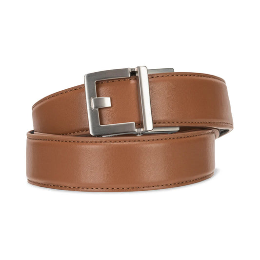 TAN LEATHER GUN BELT 1.5"