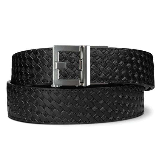 BASKETWEAVE GUN BELT 1.5"